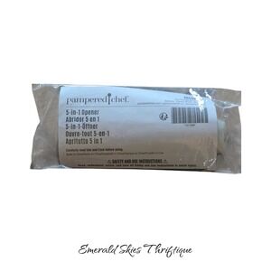 Pampered Chef 5 In 1 Opener new in package kitchen tool free shipping
